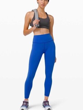 Lululemon Wunder Train High-Rise Tight 25"
Cerulean Blue Size 8